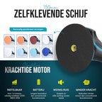 MAKR Polijstmachine | 2 Accu's 21V + Complete Accessoireset
