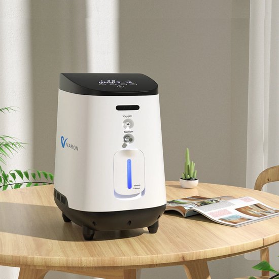 Varon JY-105W Zuurstofconcentrator – Nieuw – 93% Zuurstof – 1L/min – Luchtreiniger