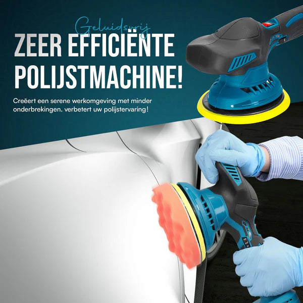MAKR Polijstmachine | 2 Accu's 21V + Complete Accessoireset